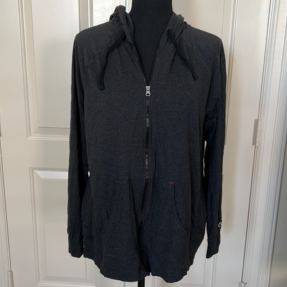 Champion front zip hoodie